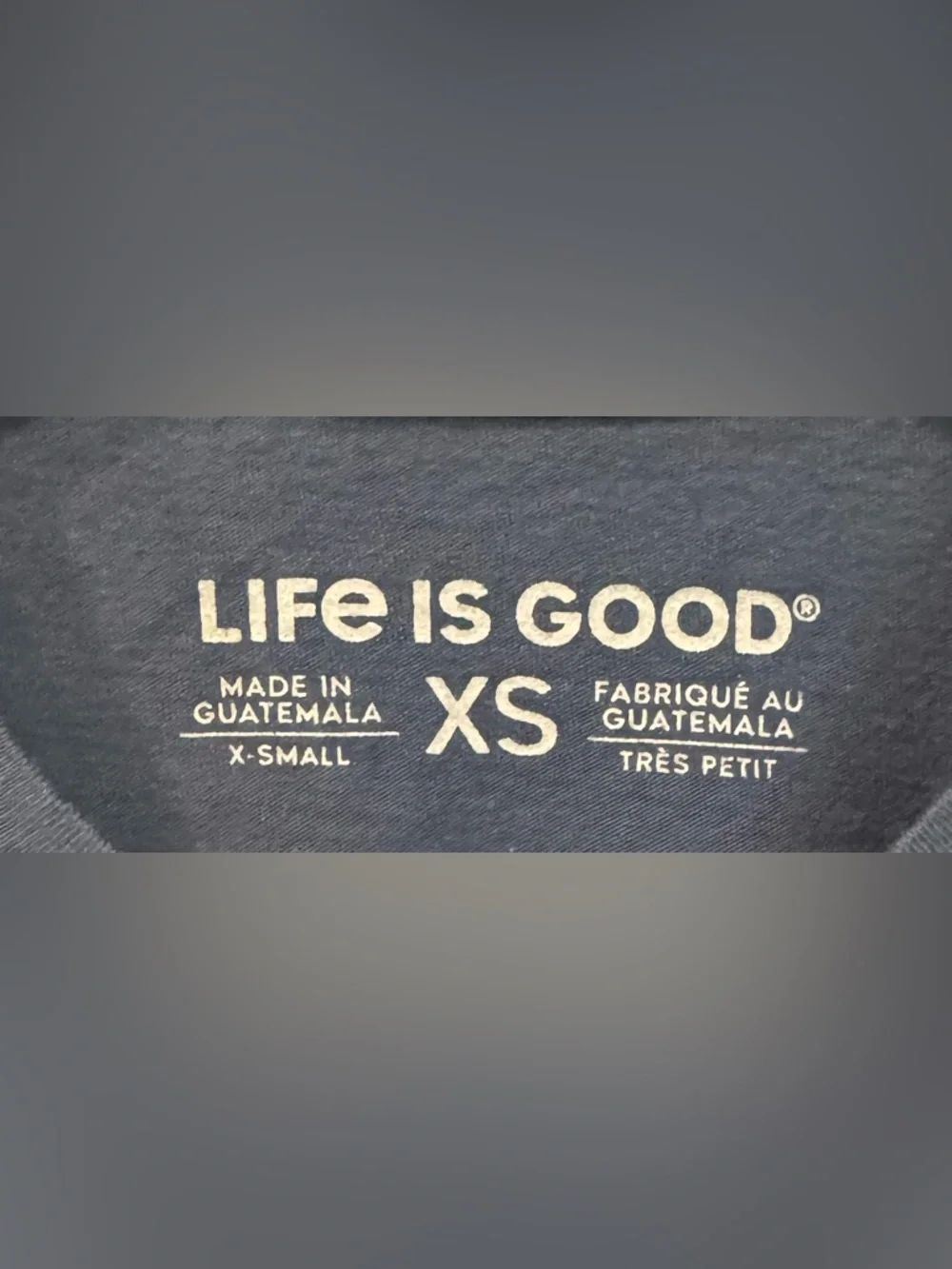 Life Is Good Short Sleeve Blue T-shirt  Women’s Size XS Mountains Sunrise - Picture 4 of 6